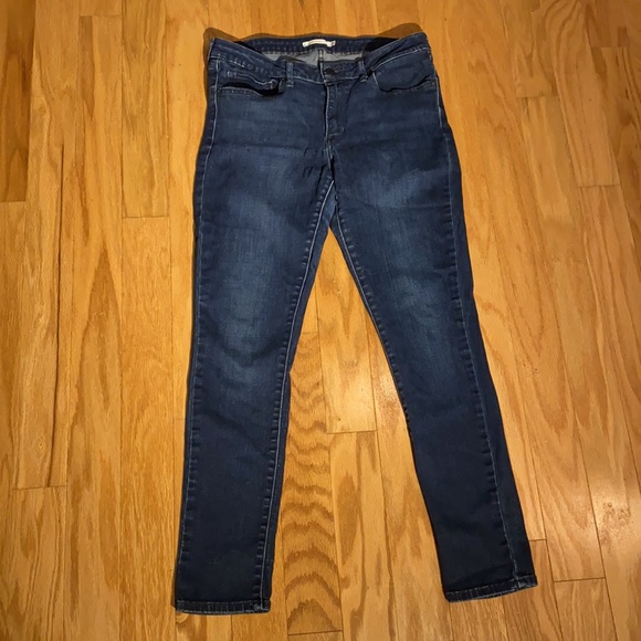 Levi’s 711 skinny dark wash size 31 - Picture 3 of 16